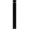 Ekena Millwork Eris Wrought Iron Bracket, (Single center brace), Powder Coated Black 1 1/2"W x 7 1/2"D x 10"H BKTM01X07X10SER - alternate 5